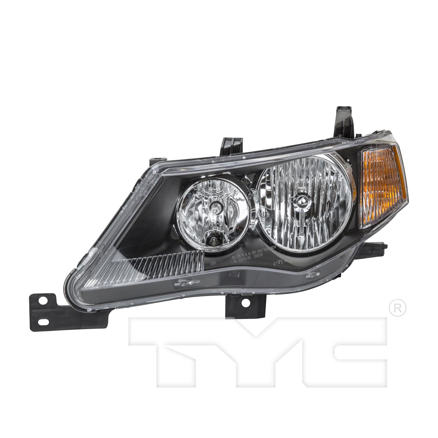 TYC 201214400 - Headlight Assembly TYC 201214400 Headlight Assembly product image 1 of 6