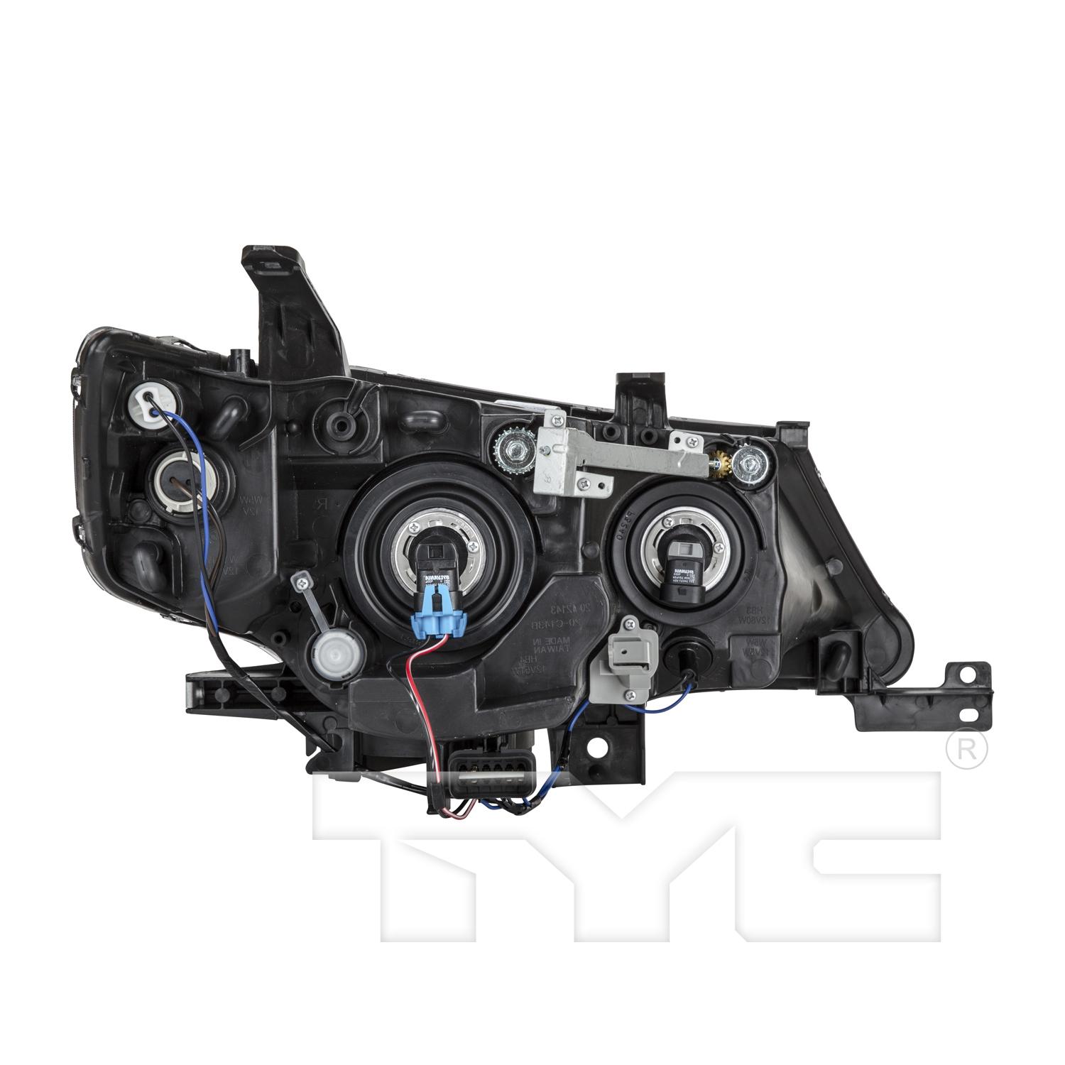 TYC 201214400 - Headlight Assembly TYC 201214400 Headlight Assembly product image 2 of 6