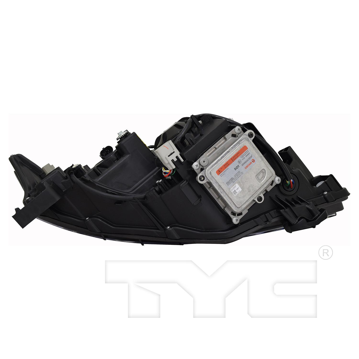 TYC 2012234009 Headlight Assembly product image 6 of 6