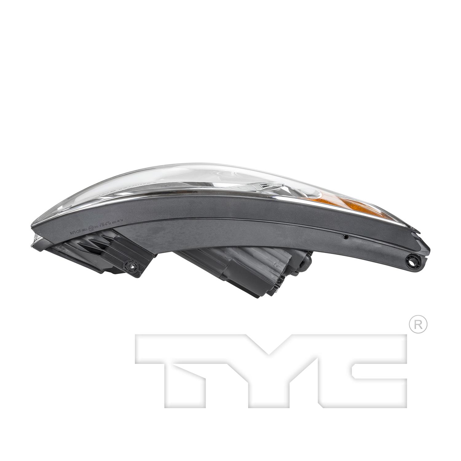 TYC 201236100 Headlight Assembly product image 5 of 6