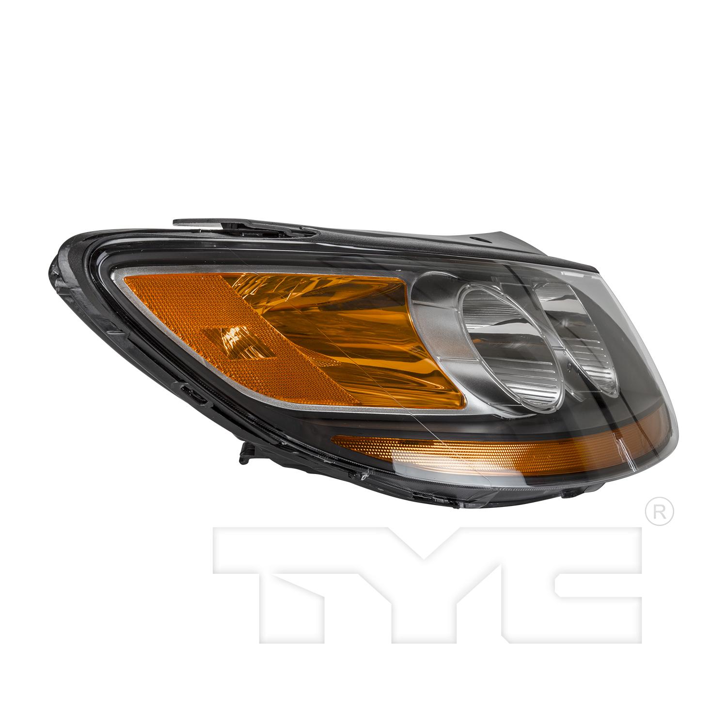TYC 2012363009 Headlight Assembly product image 3 of 6