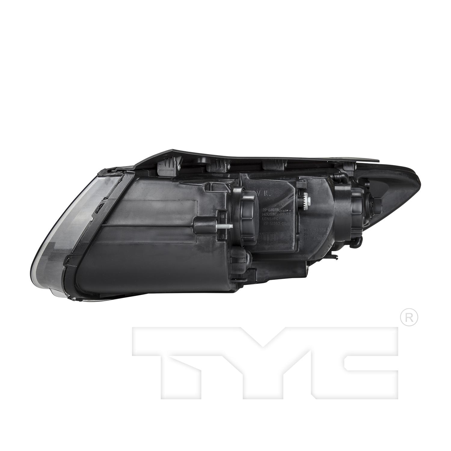 TYC 2012363009 Headlight Assembly product image 4 of 6