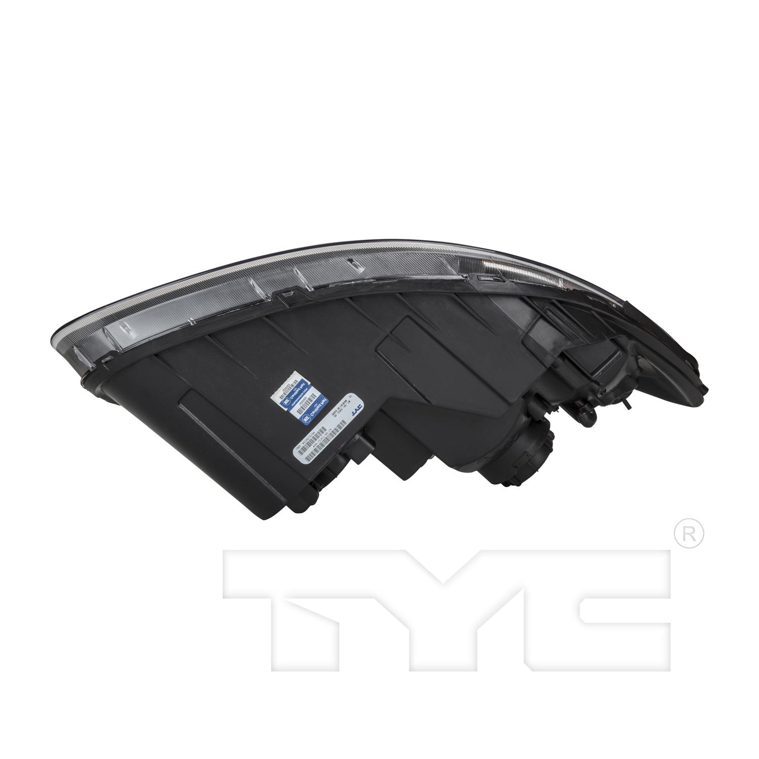 TYC 201236400 Headlight Assembly product image 6 of 6
