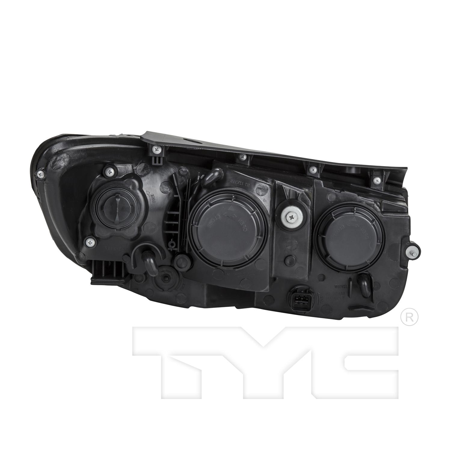 TYC 2012364009 - Headlight Assembly TYC 2012364009 Headlight Assembly product image 2 of 6