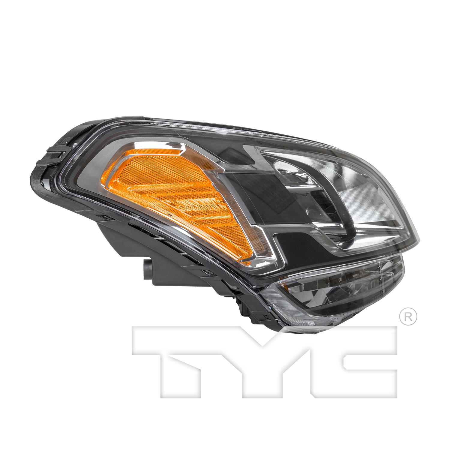 TYC 2012403009 Headlight Assembly product image 3 of 6