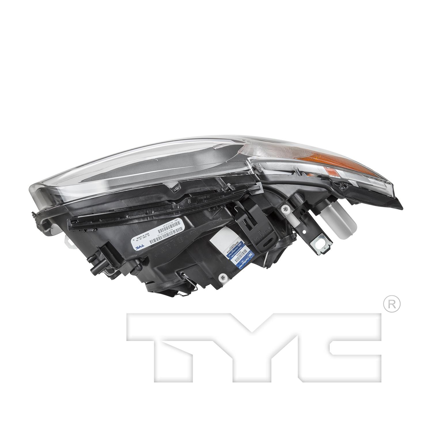 TYC 201248900 Headlight Assembly product image 5 of 6