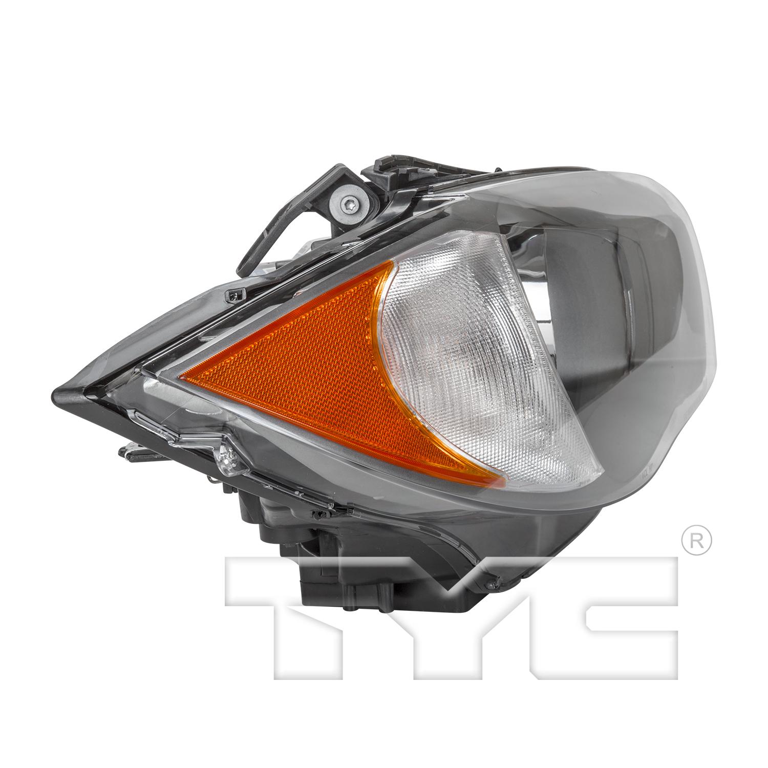 TYC 2012489009 Headlight Assembly product image 3 of 6