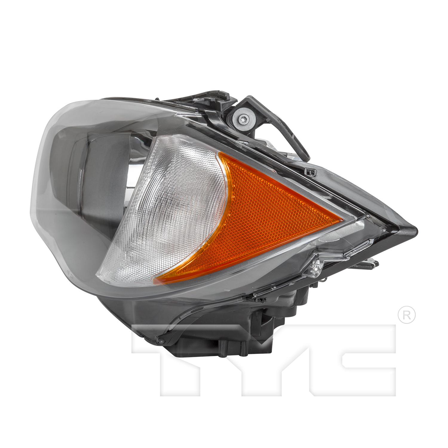 TYC 201249000 Headlight Assembly product image 3 of 6