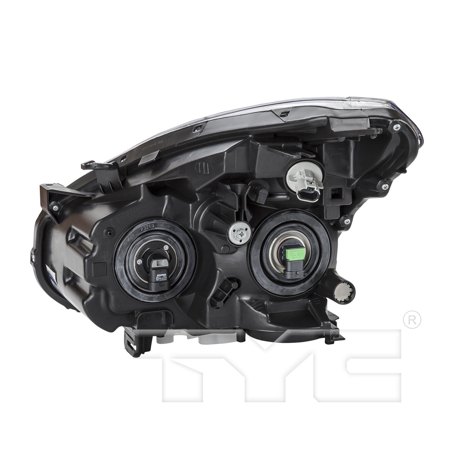 TYC 201252790 Headlight Assembly product image 2 of 6