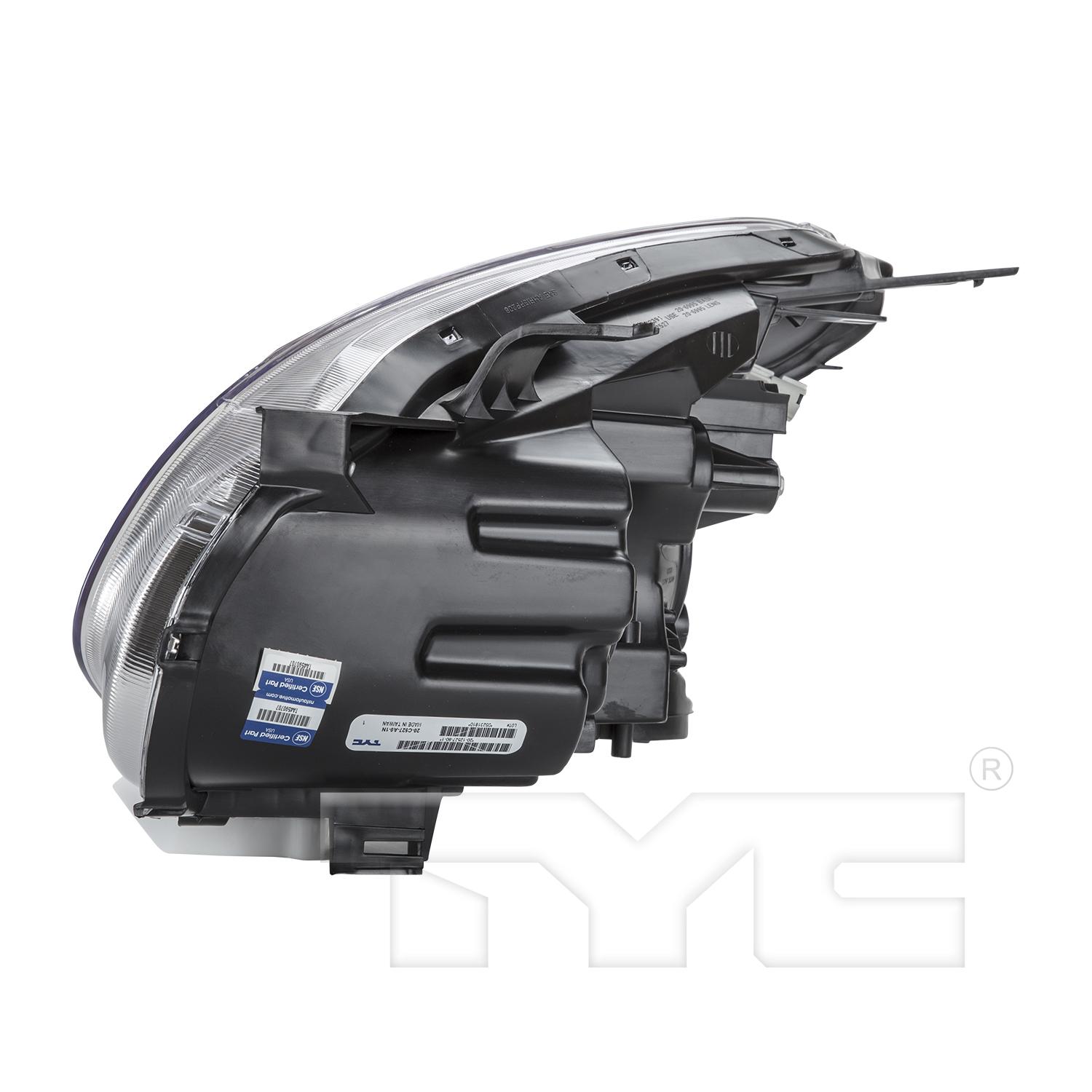 TYC 2012527909 - Headlight Assembly TYC 2012527909 Headlight Assembly product image 4 of 6