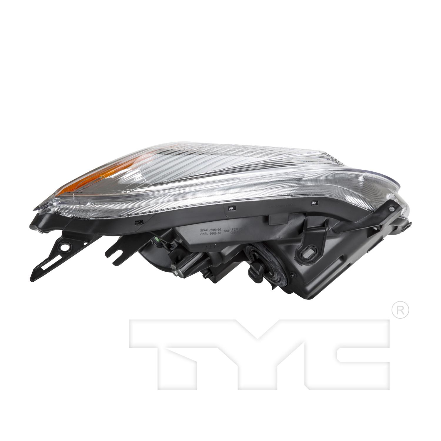 TYC 2012528909 Headlight Assembly product image 5 of 6