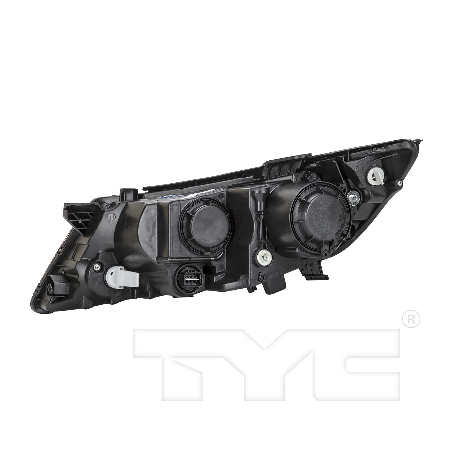 TYC 201255390 Headlight Assembly product image 2 of 6