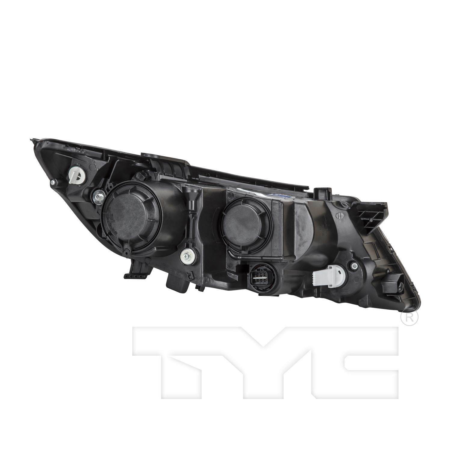 TYC 201255490 Headlight Assembly product image 2 of 6