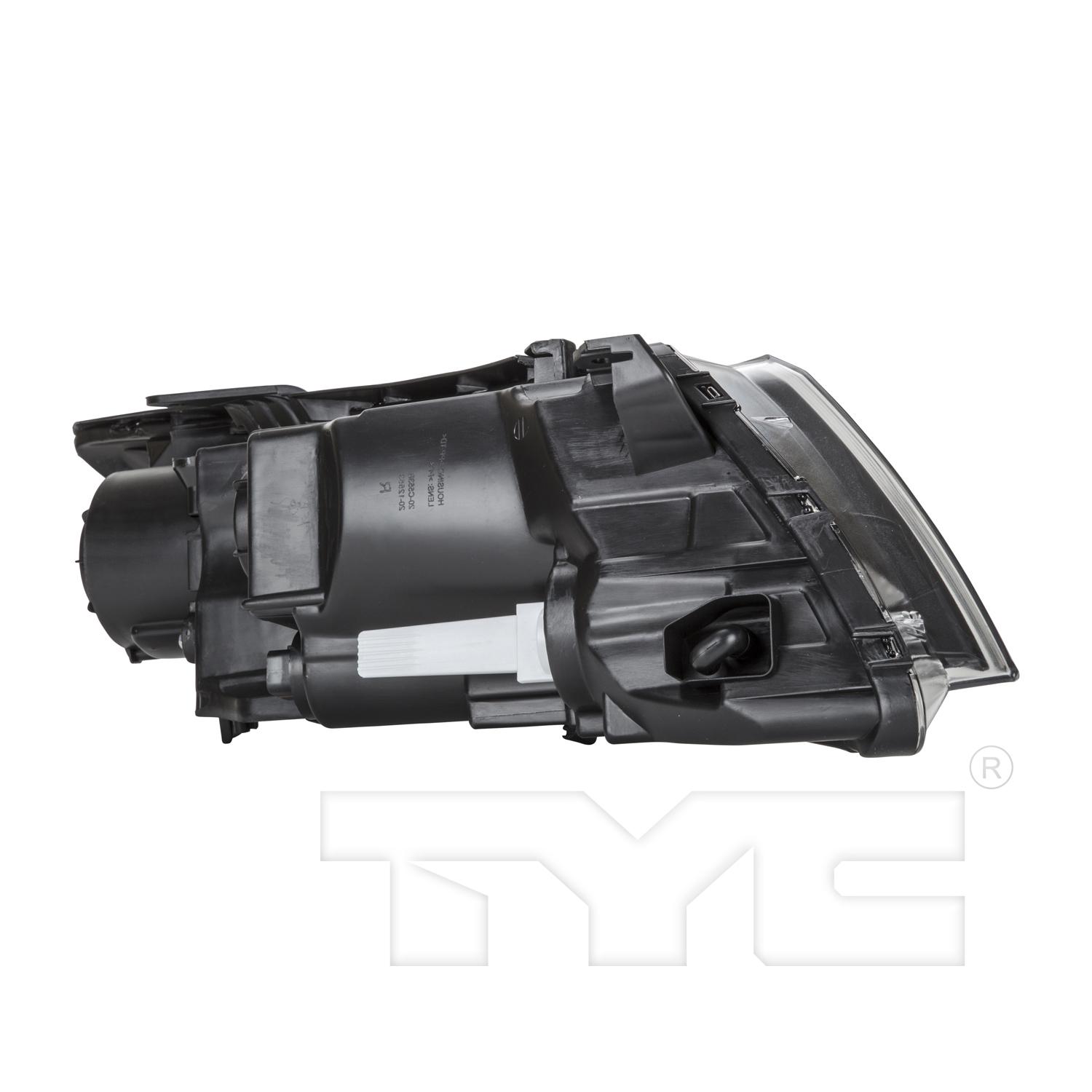 TYC 201255490 Headlight Assembly product image 4 of 6