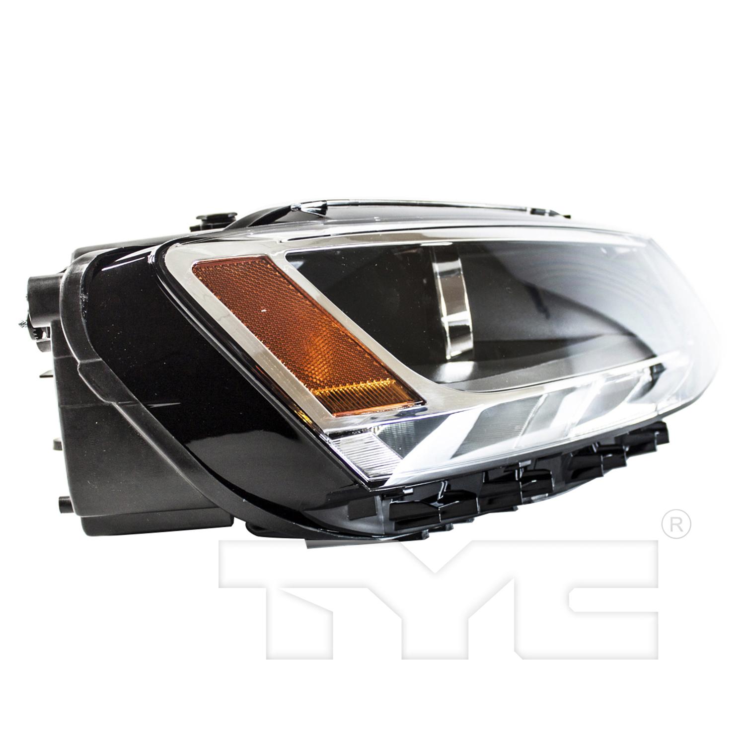 TYC 201256100 Headlight Assembly product image 4 of 6