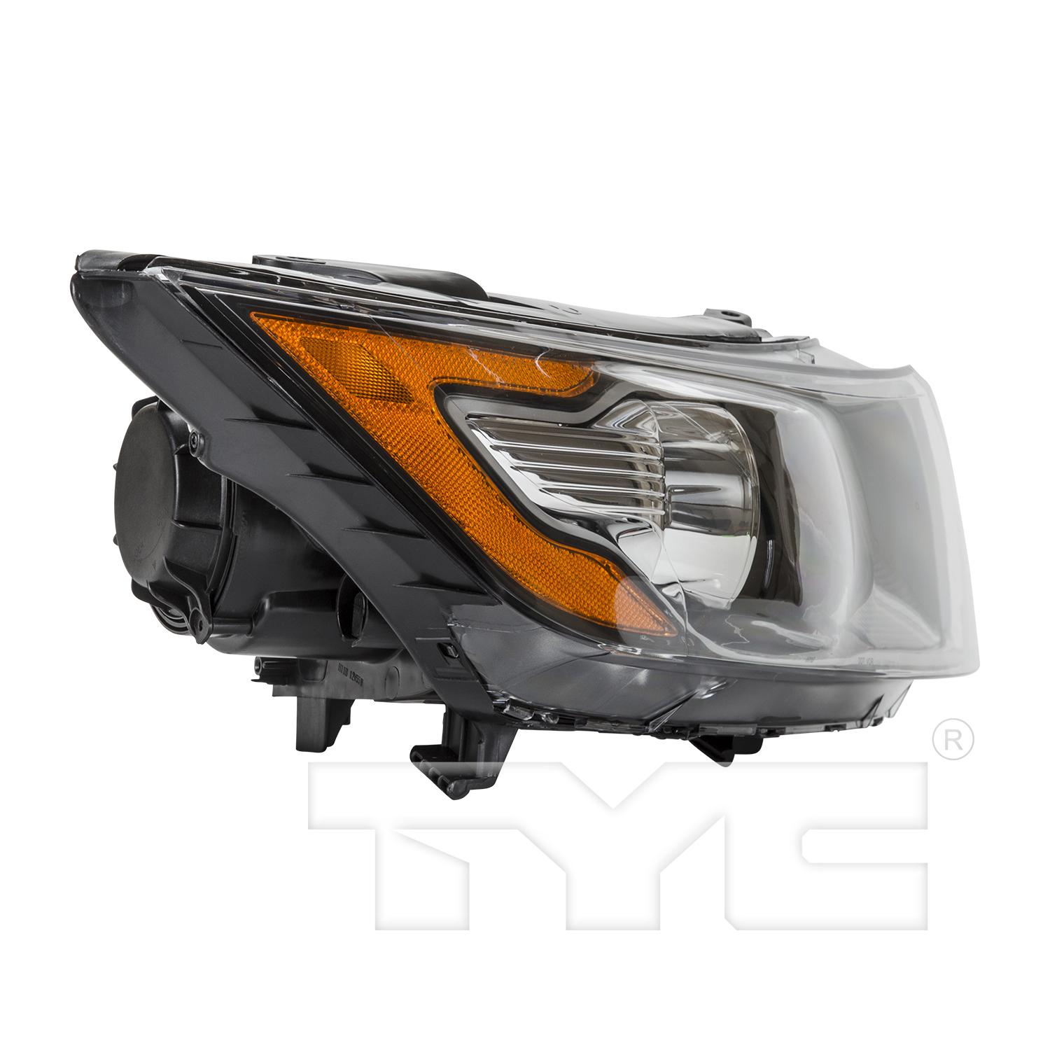 TYC 201273100 Headlight Assembly product image 3 of 6