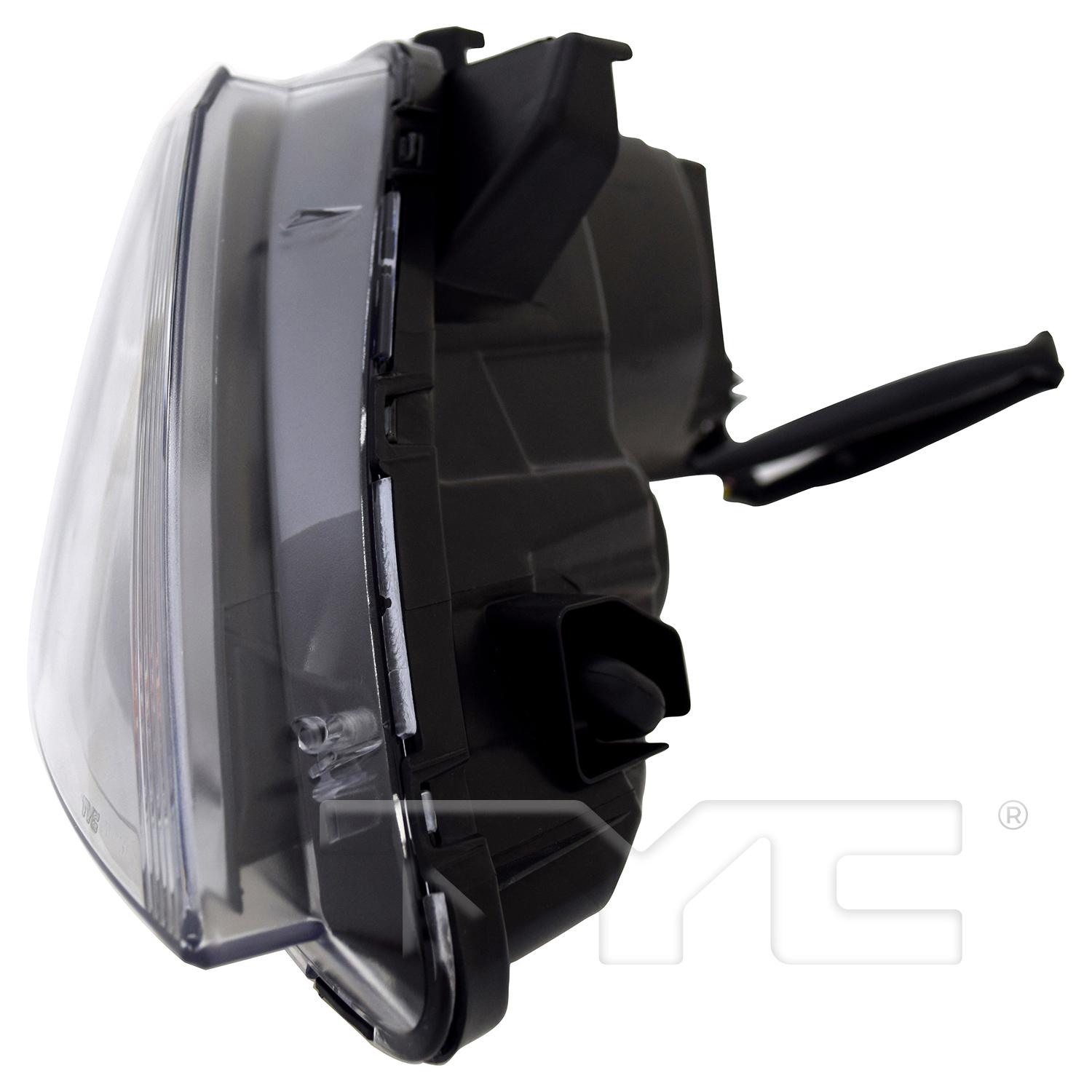 TYC 2012731009 Headlight Assembly product image 4 of 6