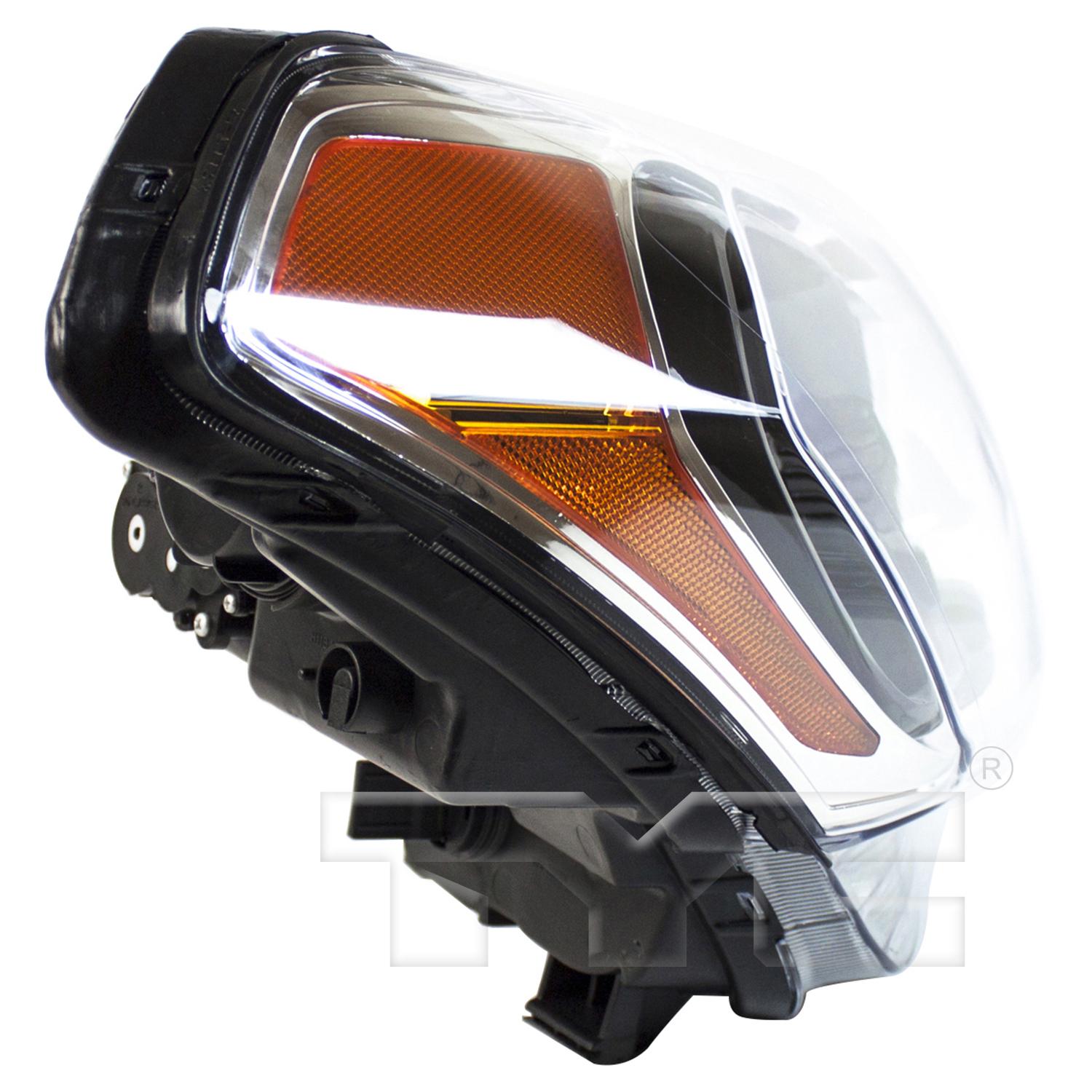 TYC 201273300 Headlight Assembly product image 4 of 6