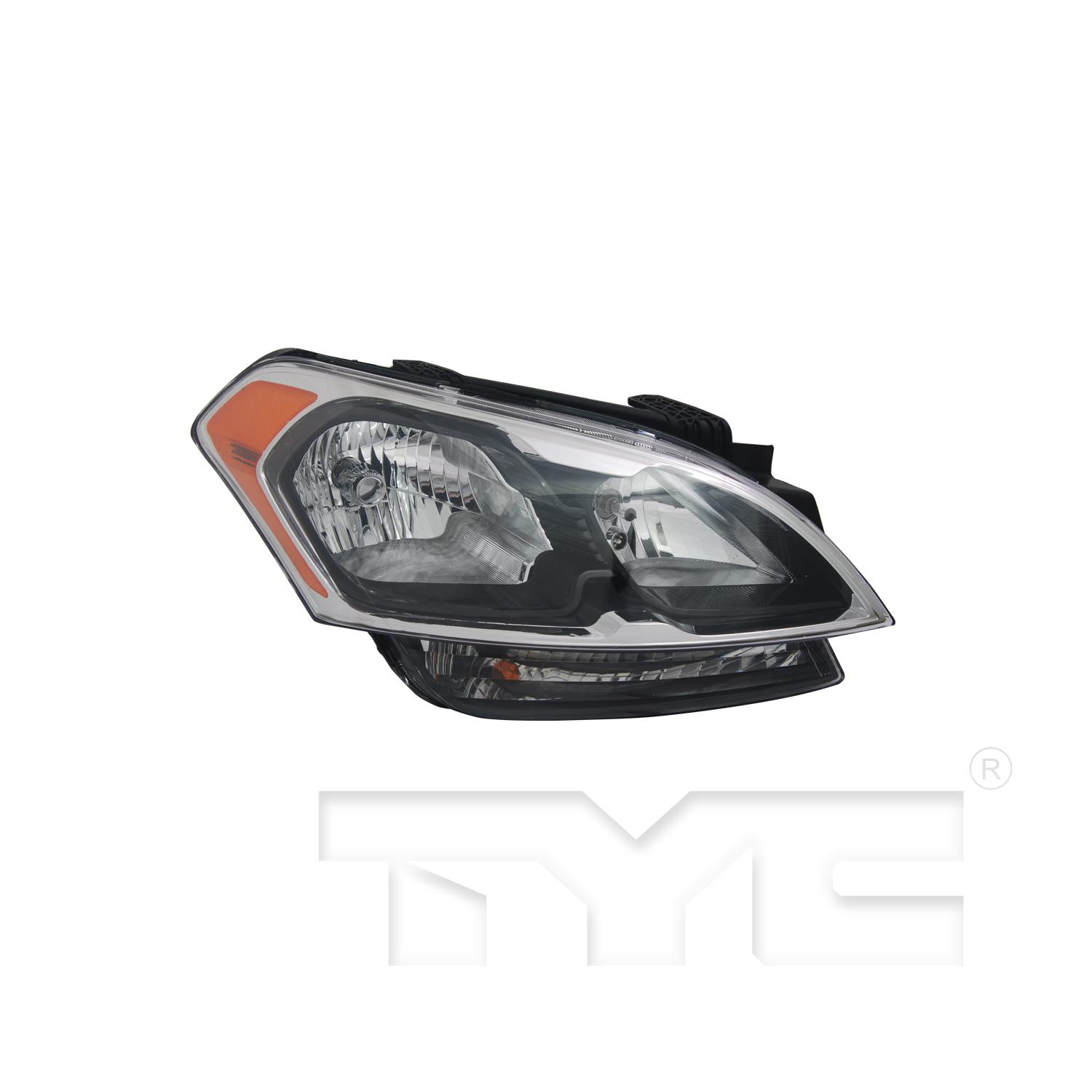 TYC 2012733009 Headlight Assembly product image 1 of 6