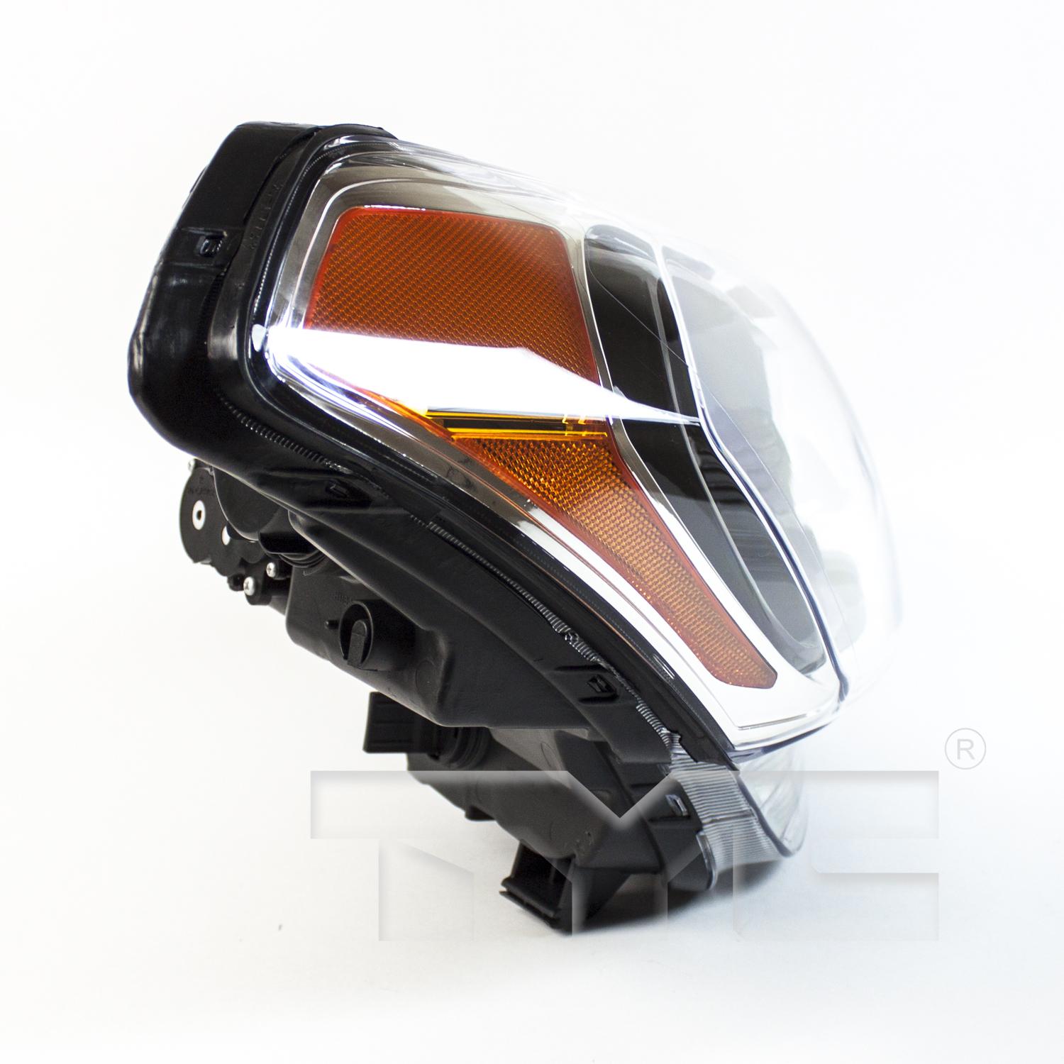 TYC 2012733009 Headlight Assembly product image 4 of 6