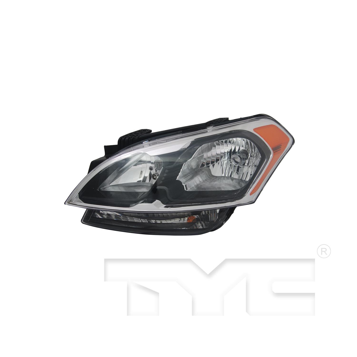 TYC 2012734009 Headlight Assembly product image 1 of 6