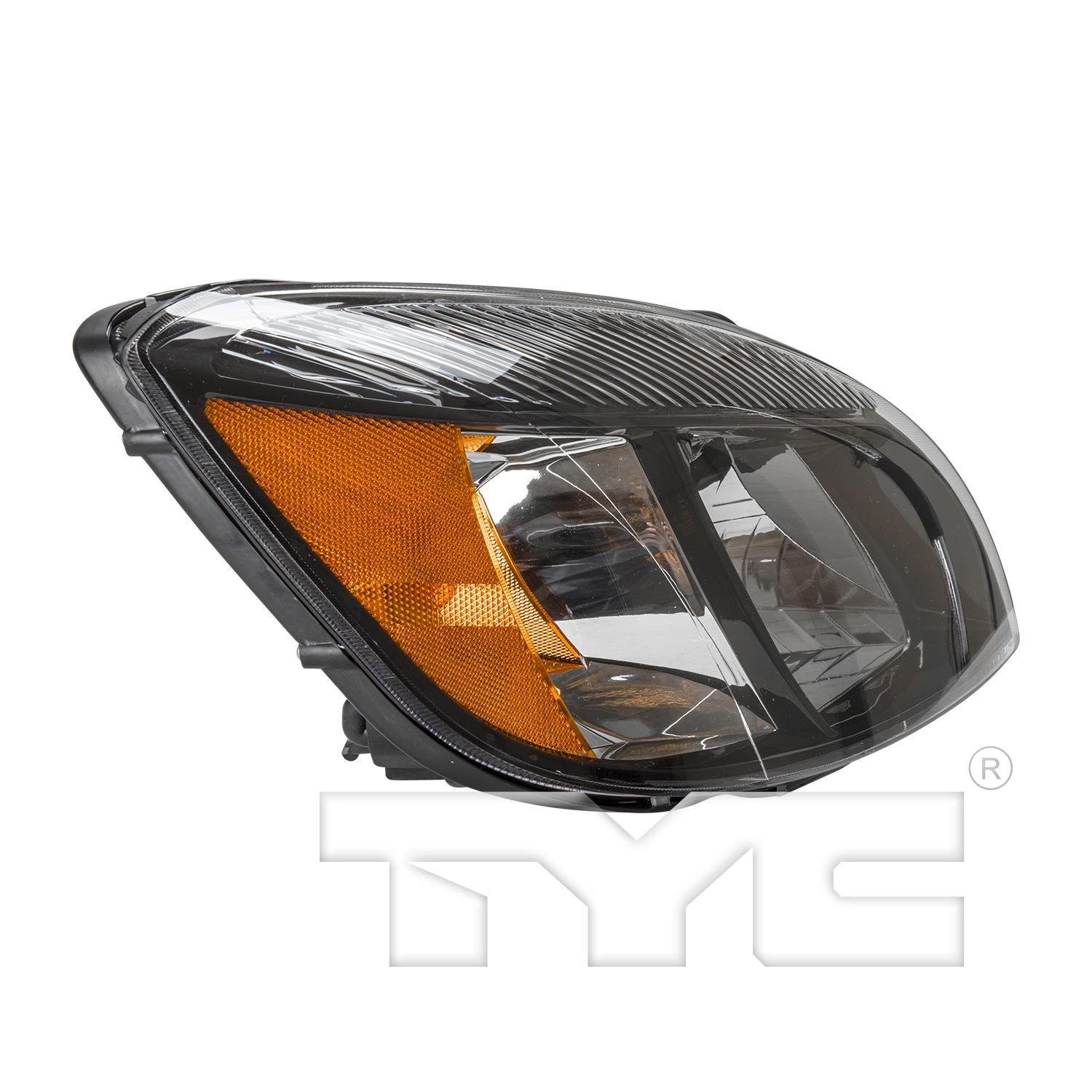 TYC 201274900 Headlight Assembly product image 3 of 6