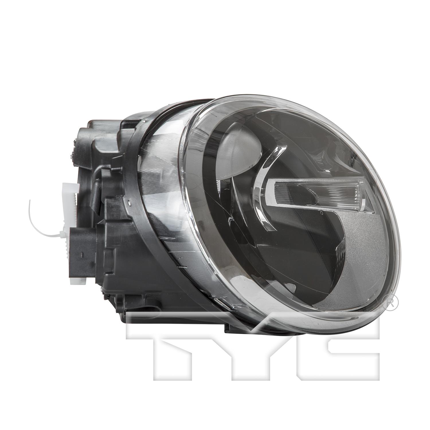 TYC 2012775009 Headlight Assembly product image 3 of 6