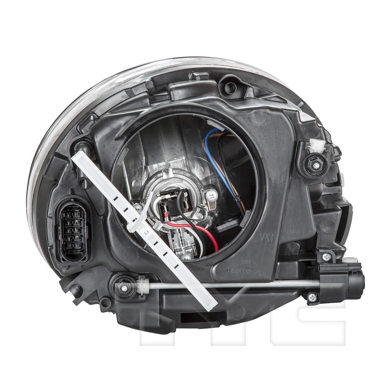 TYC 201277600 Headlight Assembly product image 2 of 6