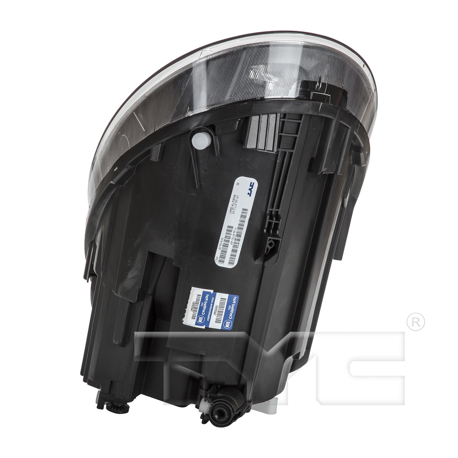 TYC 2012776009 Headlight Assembly product image 6 of 6