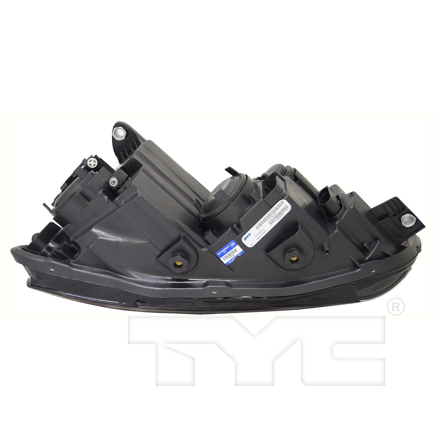 TYC 201279900 Headlight Assembly product image 5 of 6
