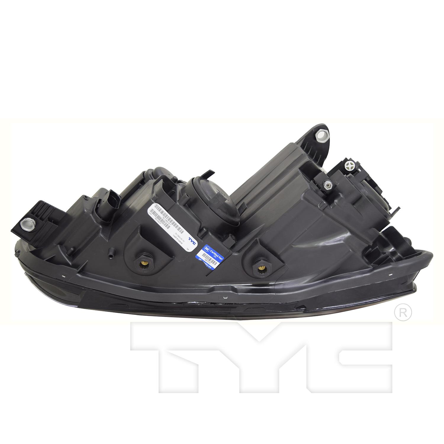 TYC 201280000 Headlight Assembly product image 2 of 11