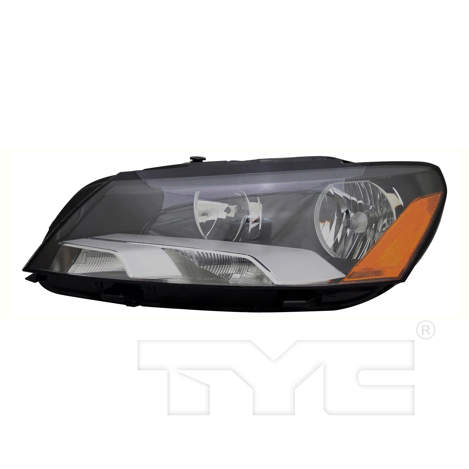 TYC 2012800009 Headlight Assembly product image 1 of 2