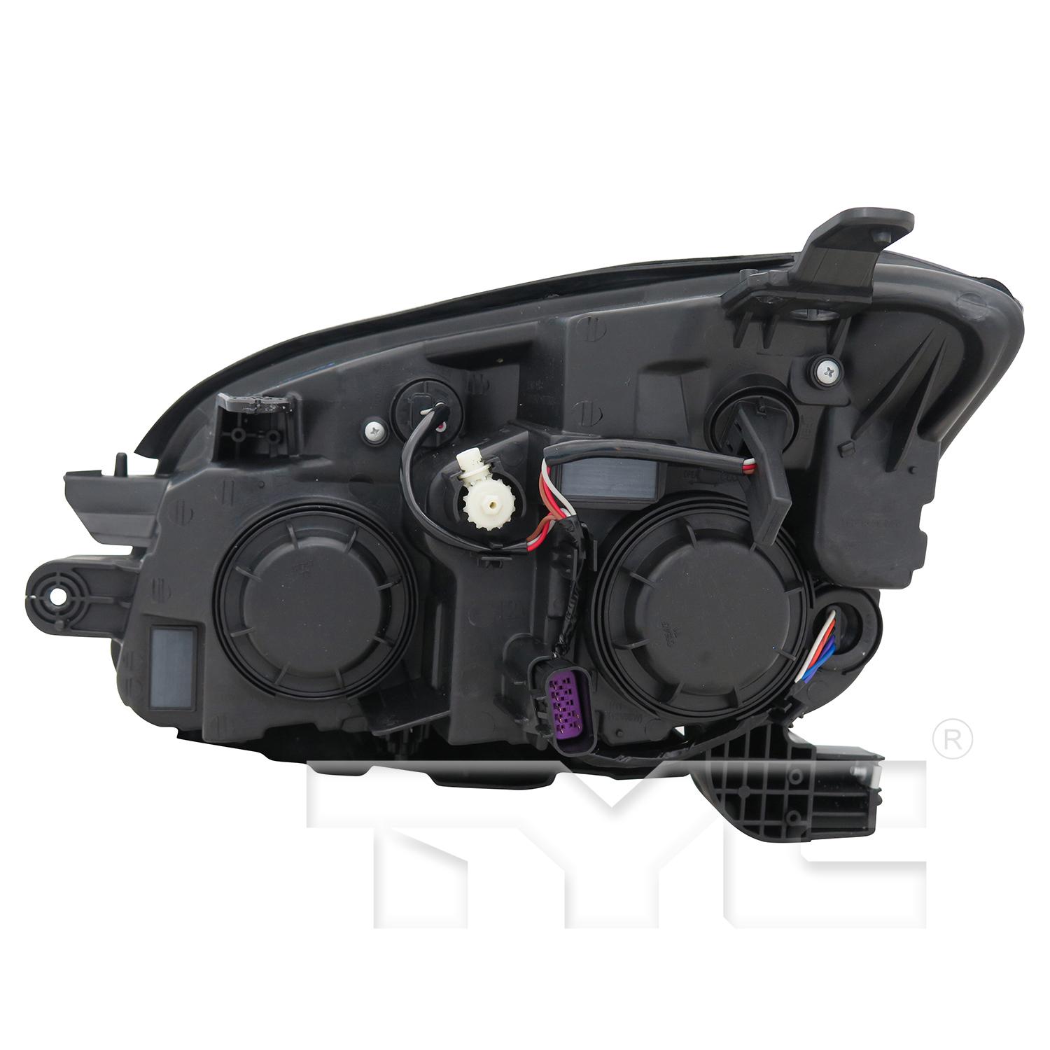 TYC 201430500 Headlight Assembly product image 2 of 6