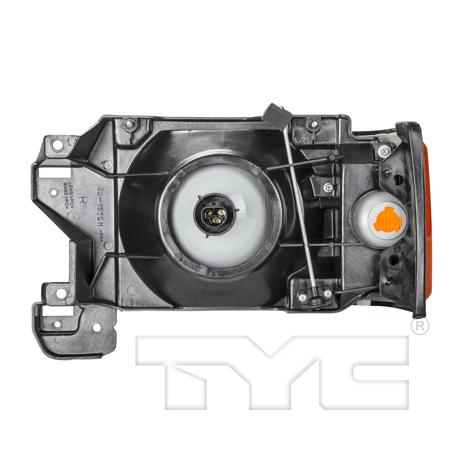 TYC 20157000 Headlight Assembly product image 2 of 6