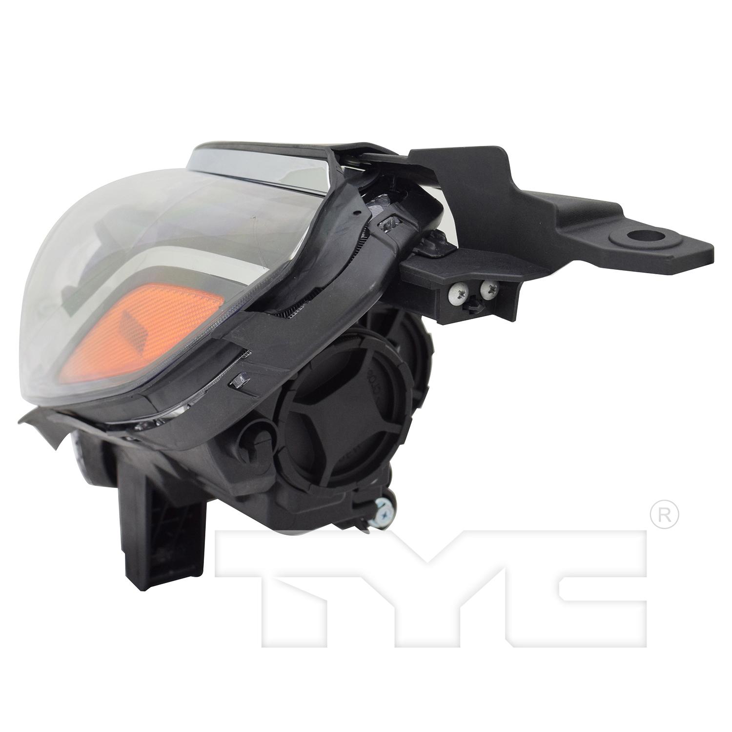 TYC 2016160009 Headlight Assembly product image 3 of 6