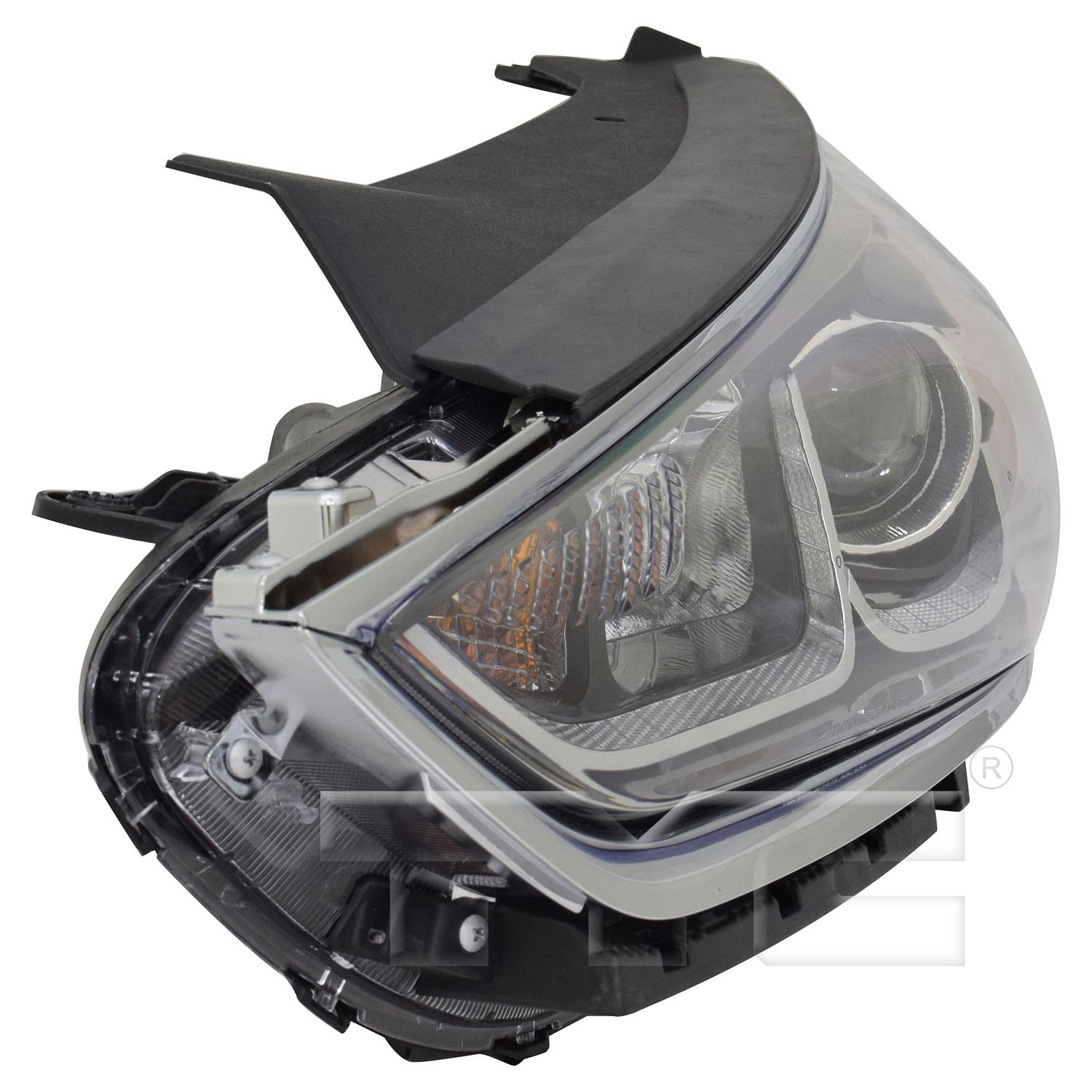 TYC 2016160009 Headlight Assembly product image 4 of 6