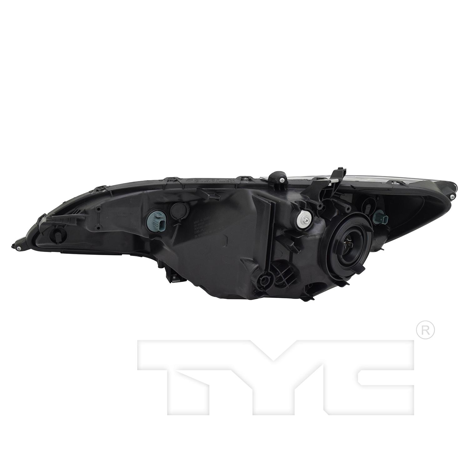 TYC 2016167009 Headlight Assembly product image 2 of 6