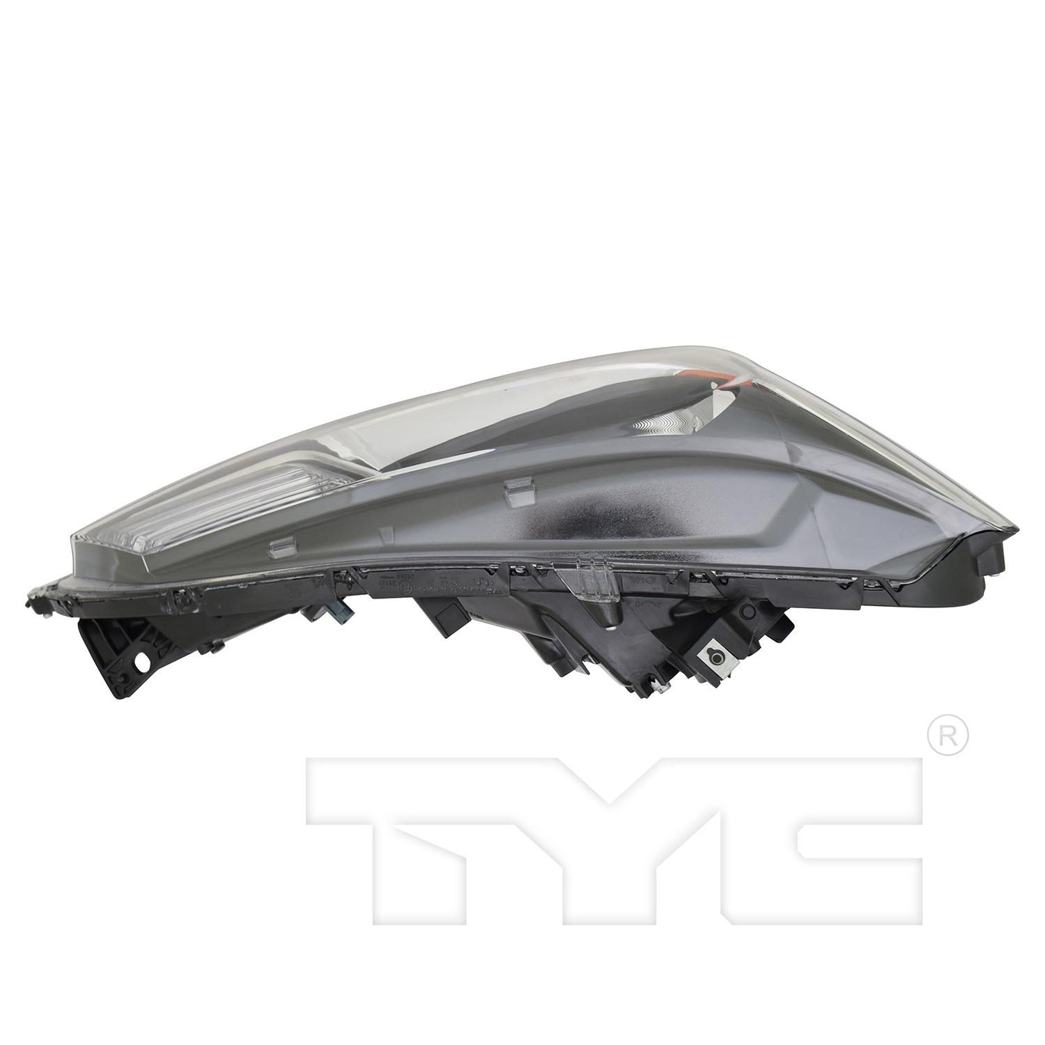 TYC 2016167009 Headlight Assembly product image 5 of 6