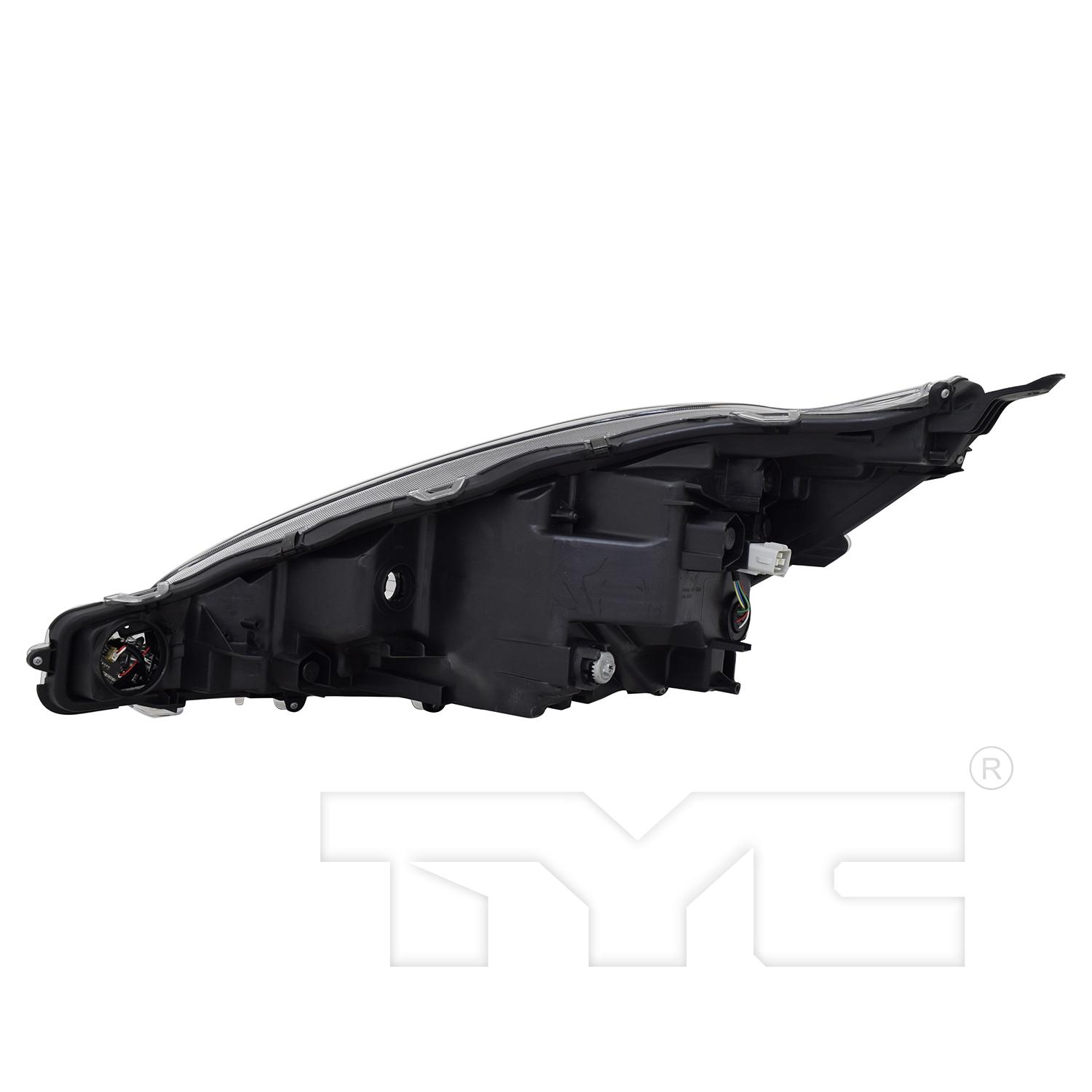 TYC 2016195009 Headlight Assembly product image 2 of 6