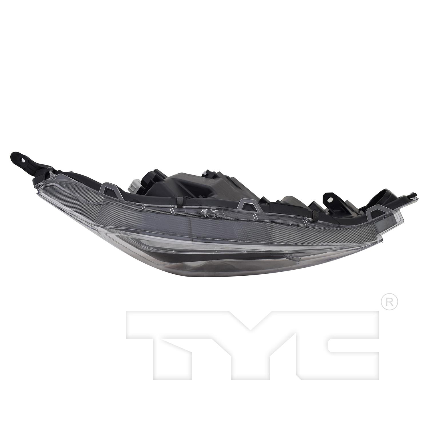 TYC 2016195009 Headlight Assembly product image 5 of 6