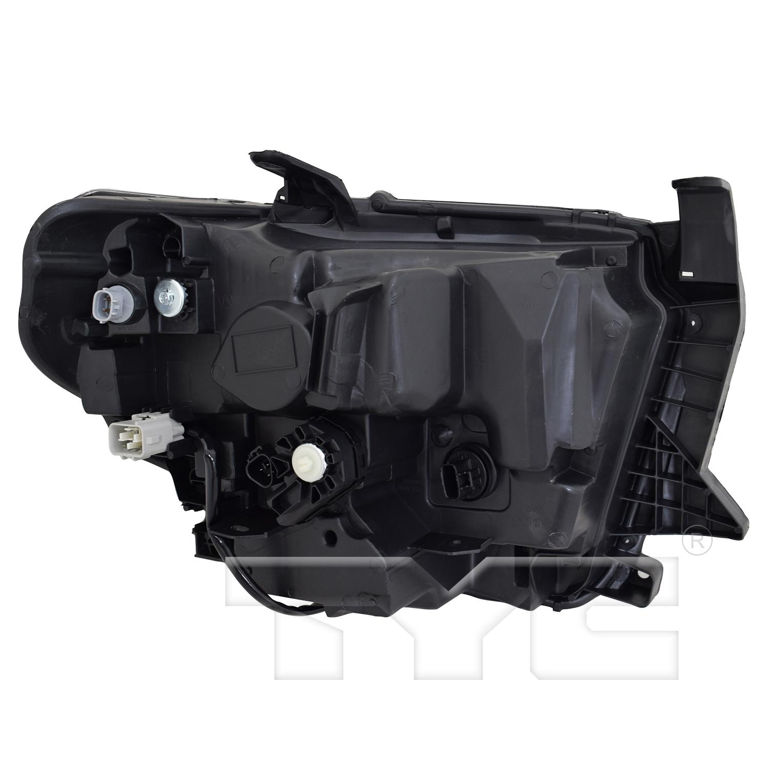 TYC 2016218009 Headlight Assembly product image 2 of 6