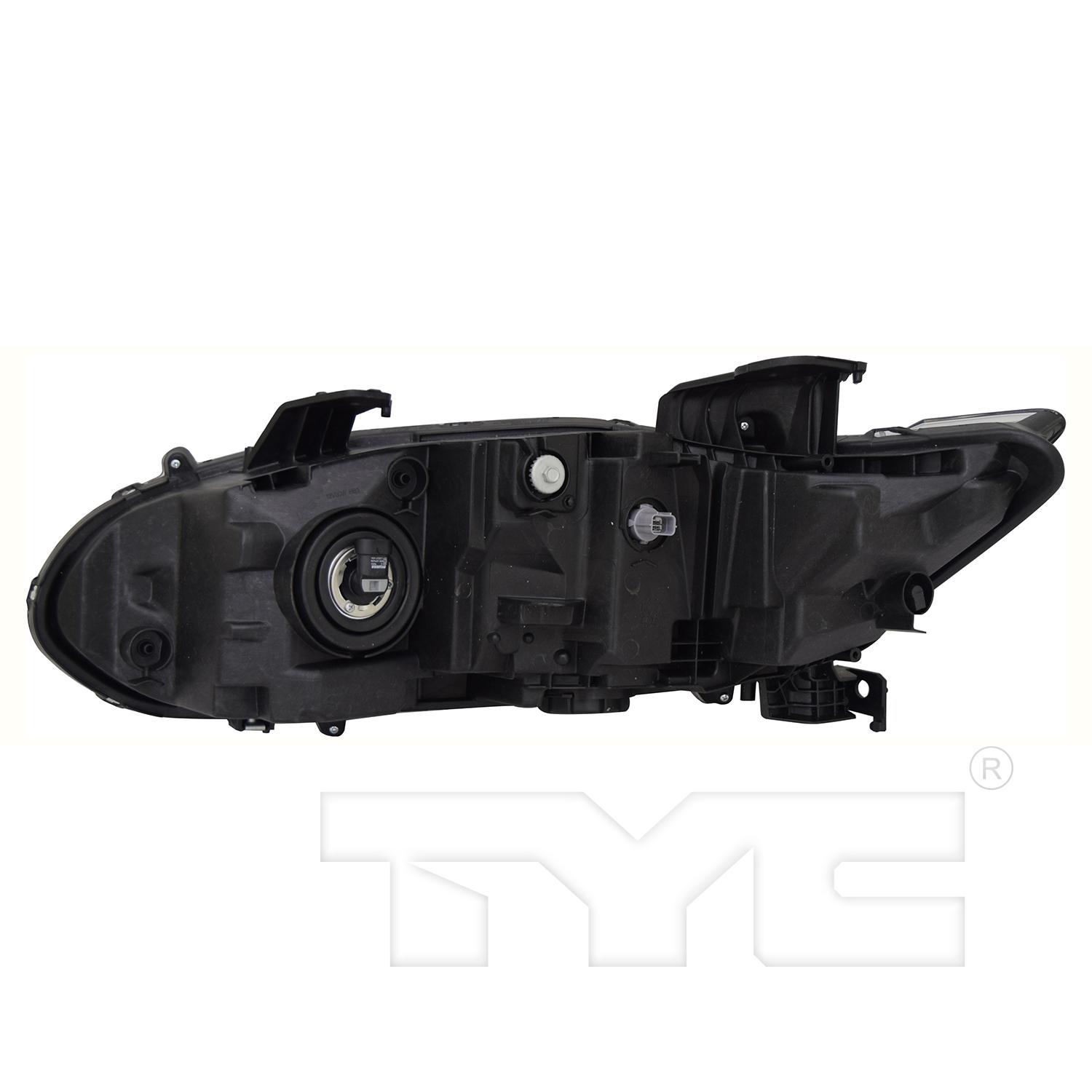 TYC 2016255009 Headlight Assembly product image 2 of 6