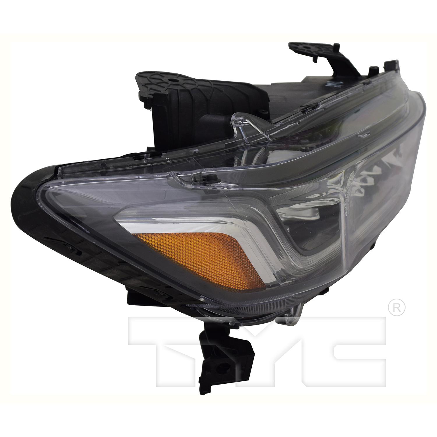 TYC 2016255009 Headlight Assembly product image 3 of 6