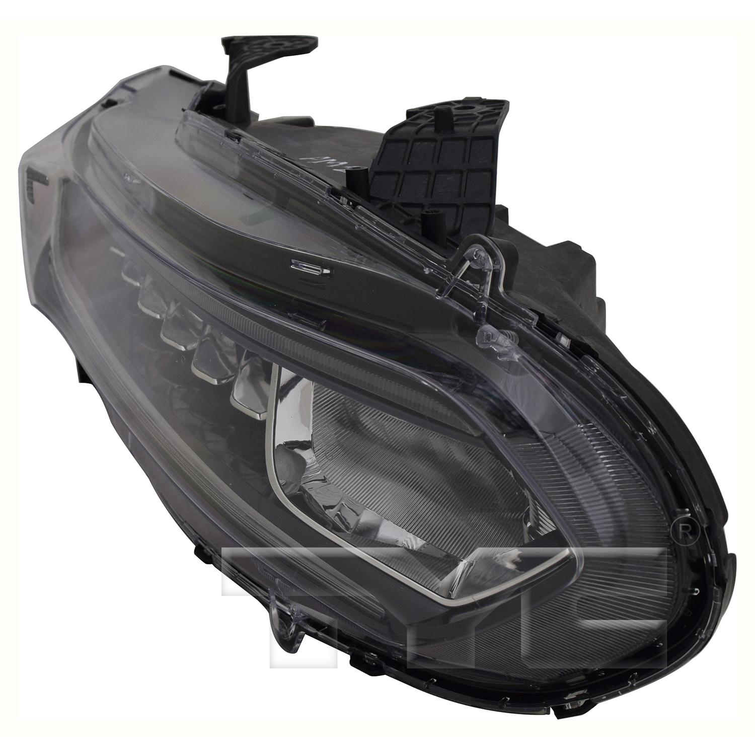 TYC 2016255009 Headlight Assembly product image 4 of 6