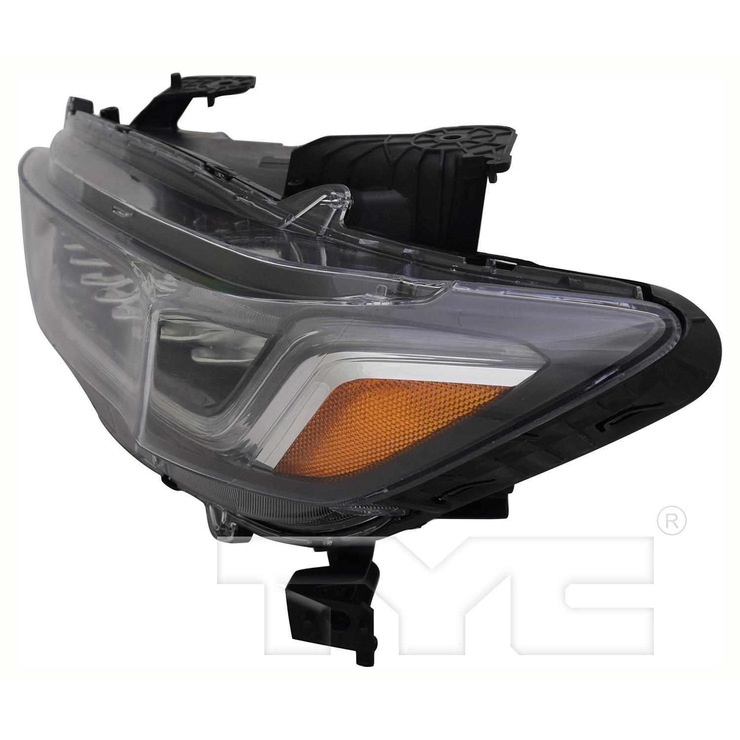 TYC 2016258009 Headlight Assembly product image 3 of 6