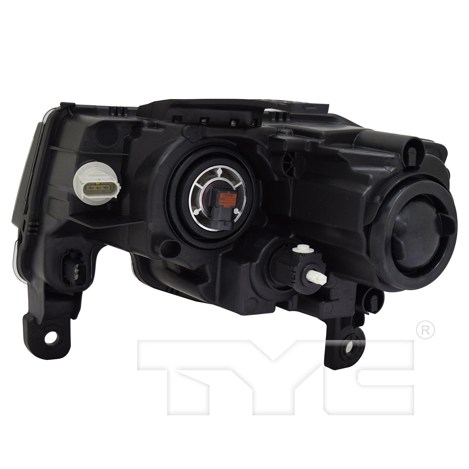 TYC 201627500 Headlight Assembly product image 2 of 6