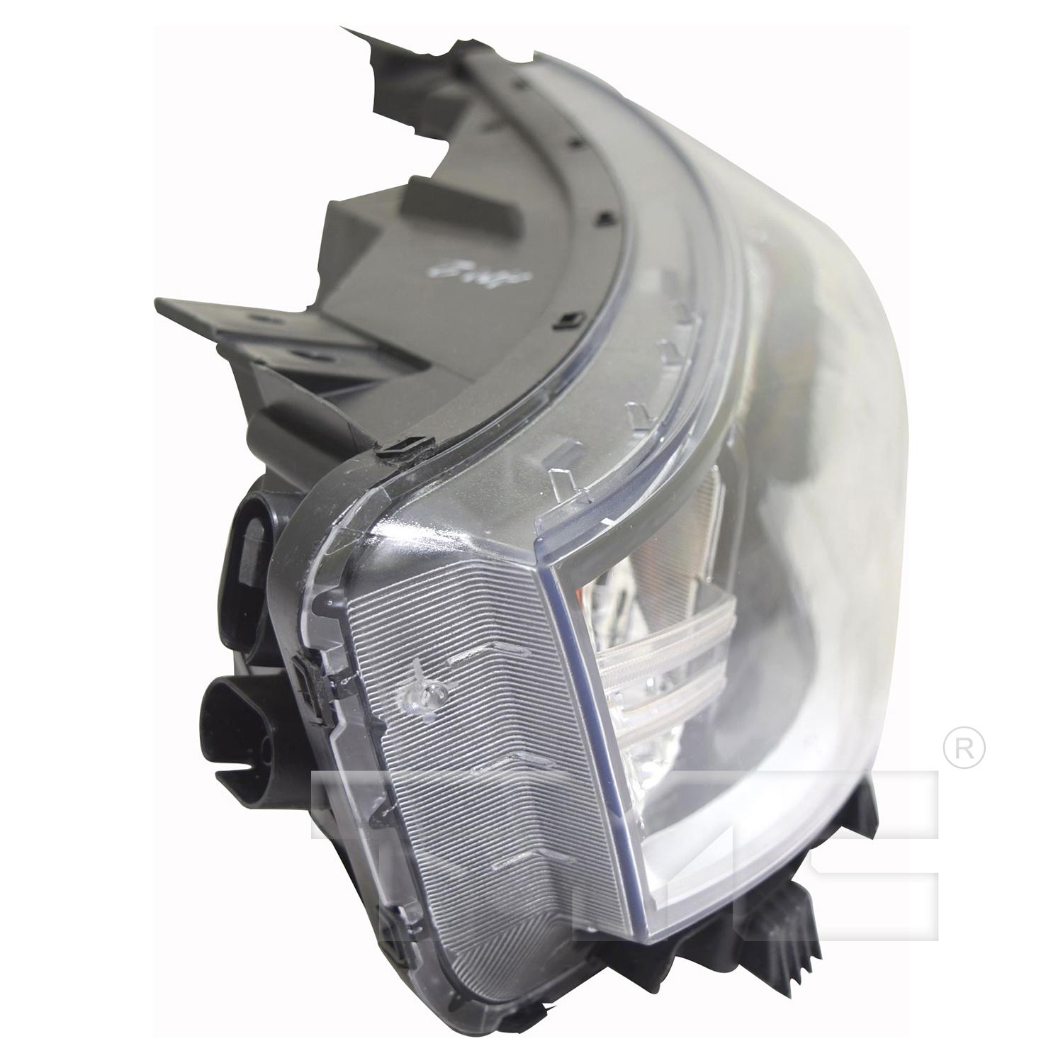 TYC 2016282009 Headlight Assembly product image 4 of 6