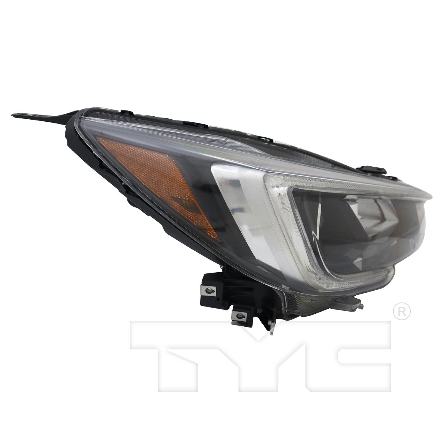 TYC 201629500 - Headlight Assembly TYC 201629500 Headlight Assembly product image 3 of 6