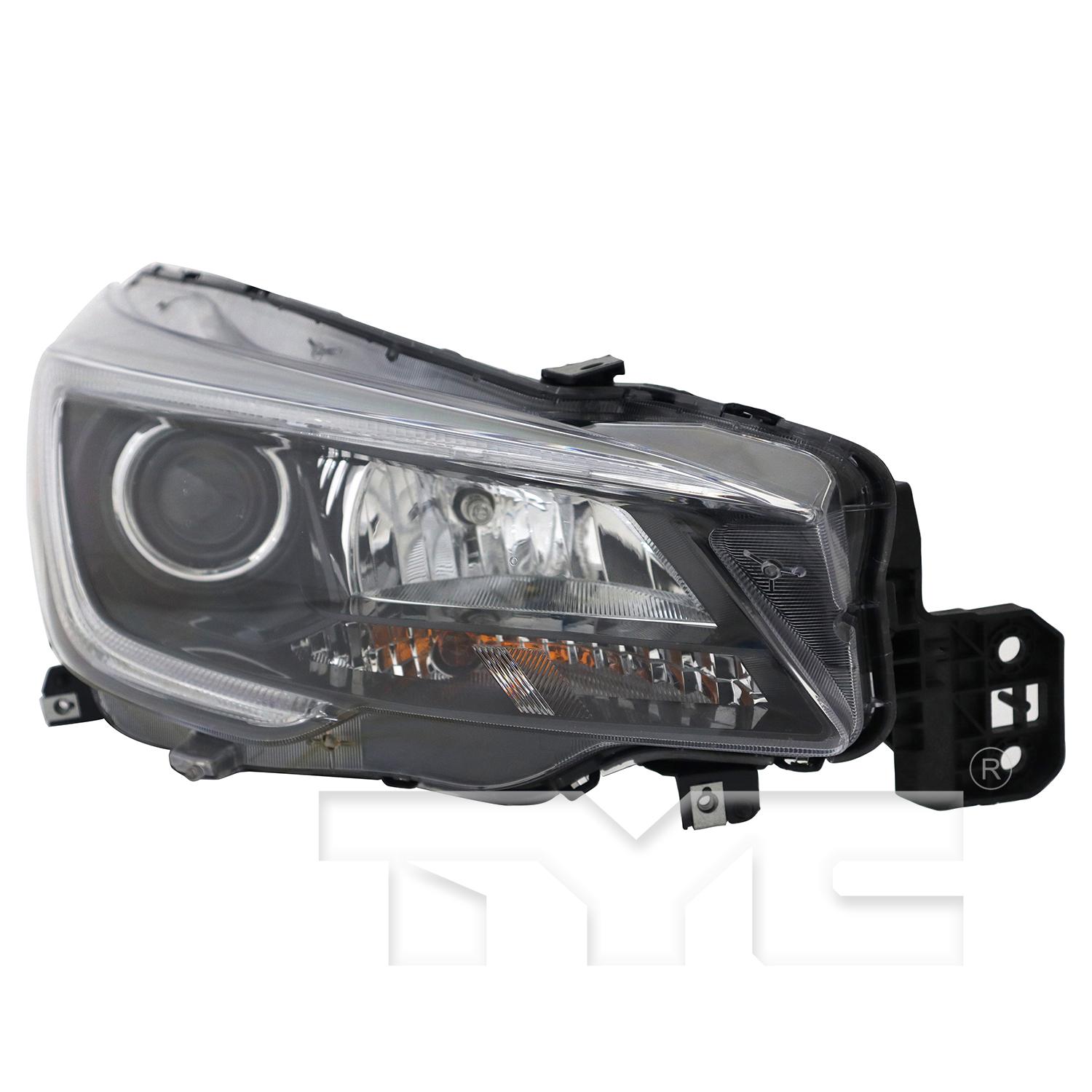 TYC 2016295009 Headlight Assembly product image 4 of 6