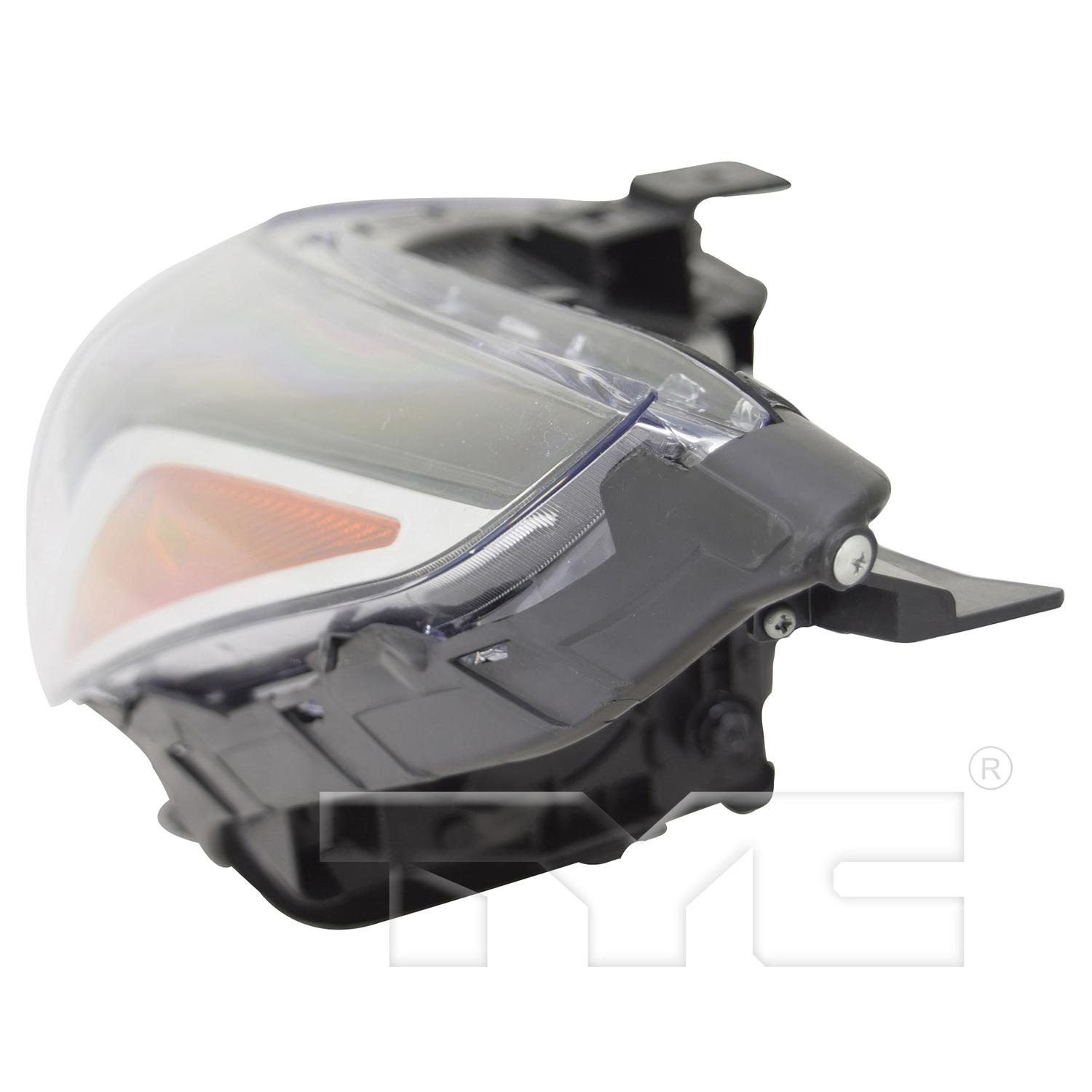 TYC 2016344009 Headlight Assembly product image 3 of 6
